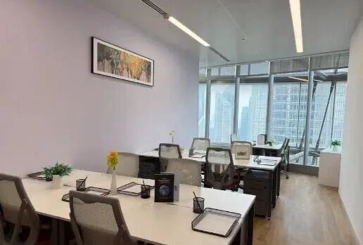 上海中心大厦Spaces独立办公室实景